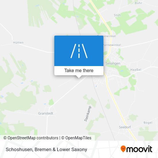 Schoshusen map