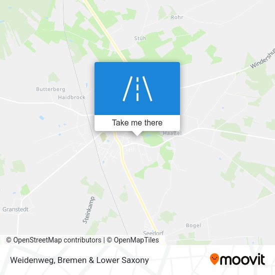 Weidenweg map