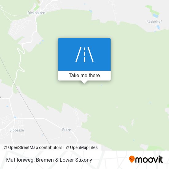 Mufflonweg map