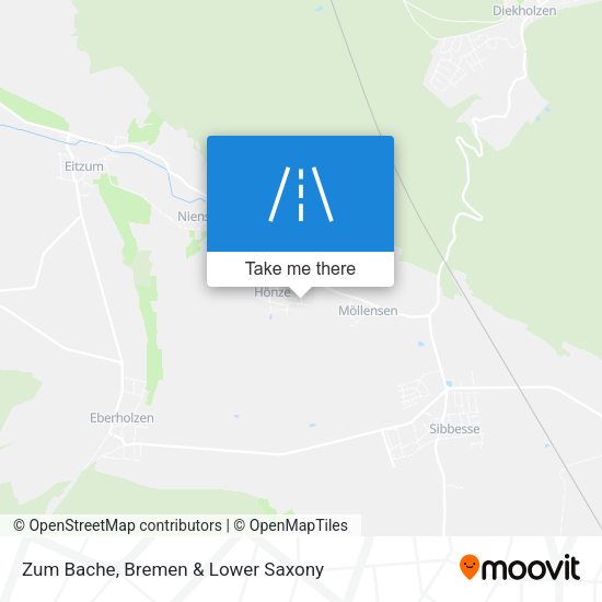 Zum Bache map