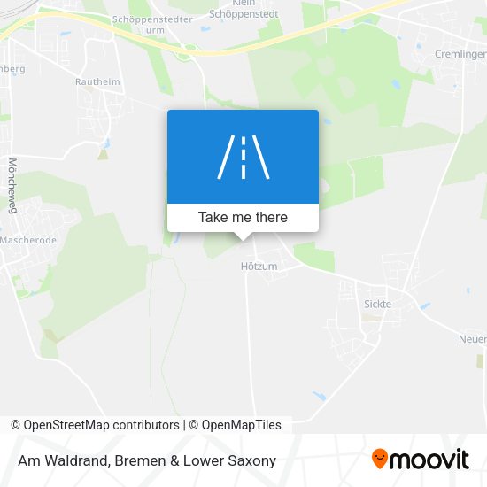 Am Waldrand map