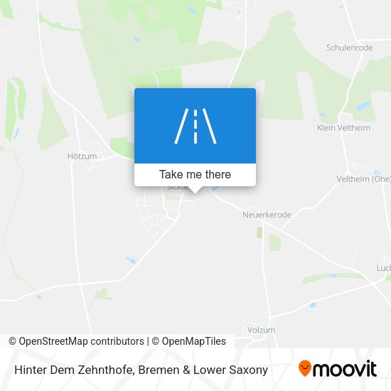 Hinter Dem Zehnthofe map