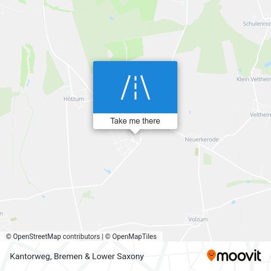 Kantorweg map
