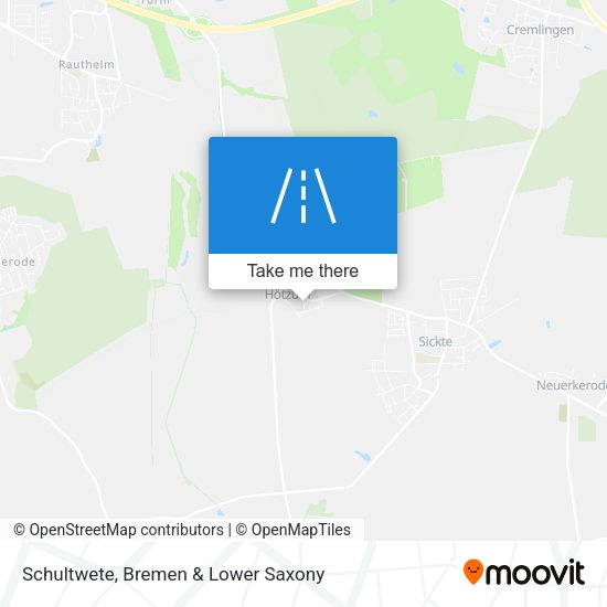 Schultwete map