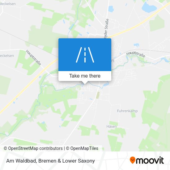 Am Waldbad map