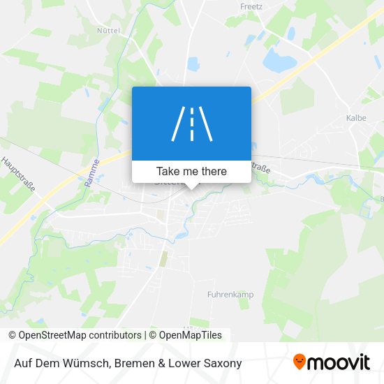 Auf Dem Wümsch map