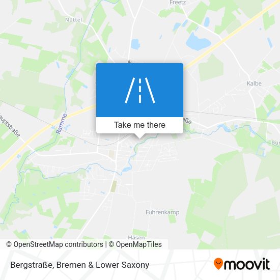 Bergstraße map