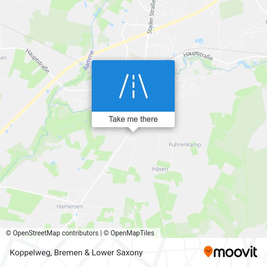 Koppelweg map