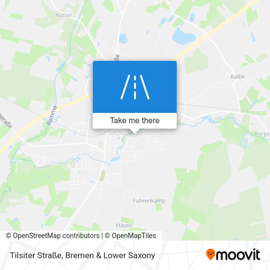Tilsiter Straße map