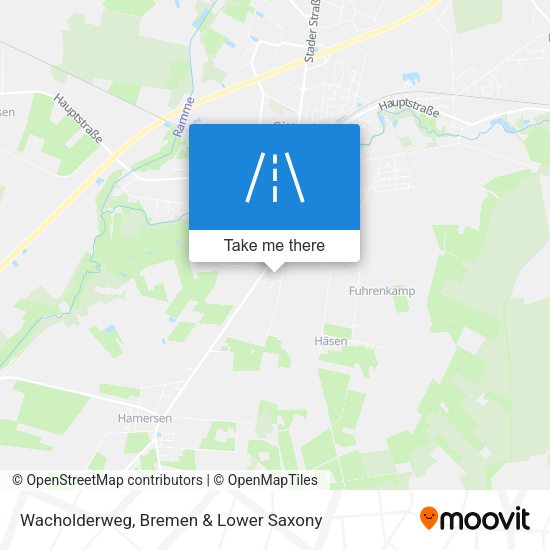 Wacholderweg map