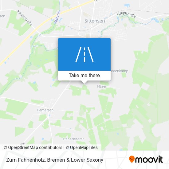 Zum Fahnenholz map