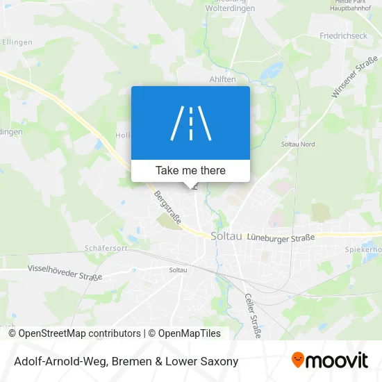 Карта Adolf-Arnold-Weg