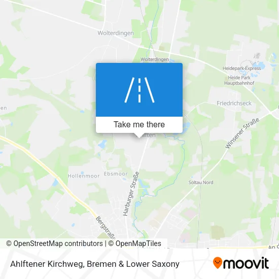 Карта Ahlftener Kirchweg