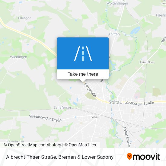 Albrecht-Thaer-Straße map