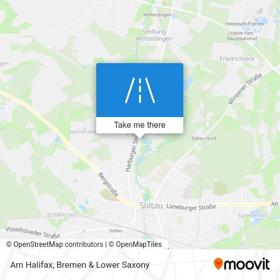 Am Halifax map
