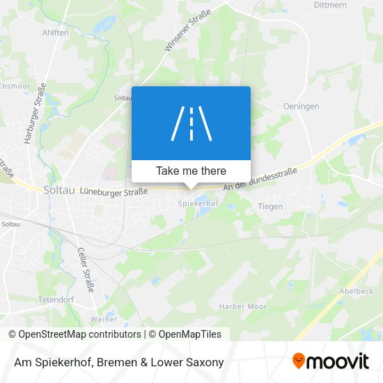 Am Spiekerhof map