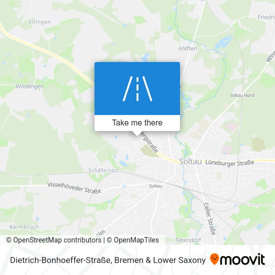 Dietrich-Bonhoeffer-Straße map