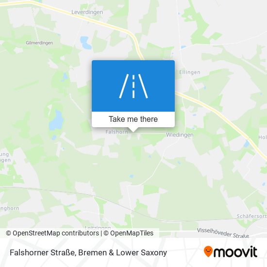 Falshorner Straße map