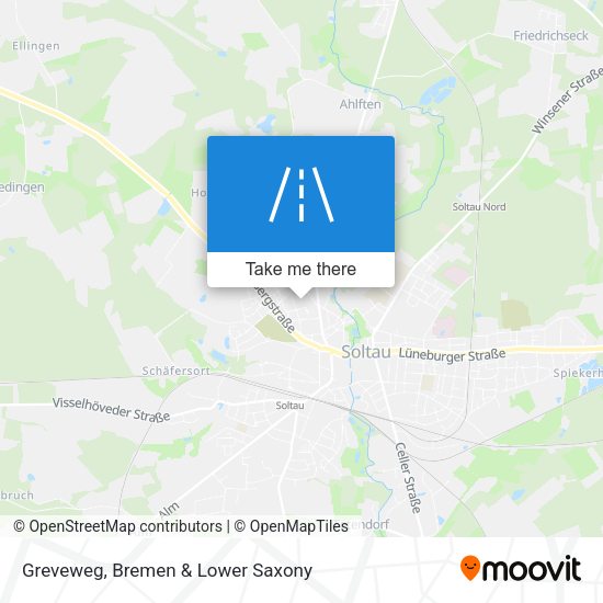 Greveweg map
