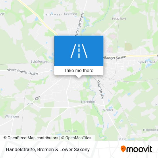 Händelstraße map