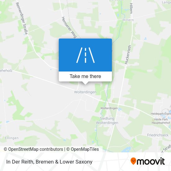 In Der Reith map