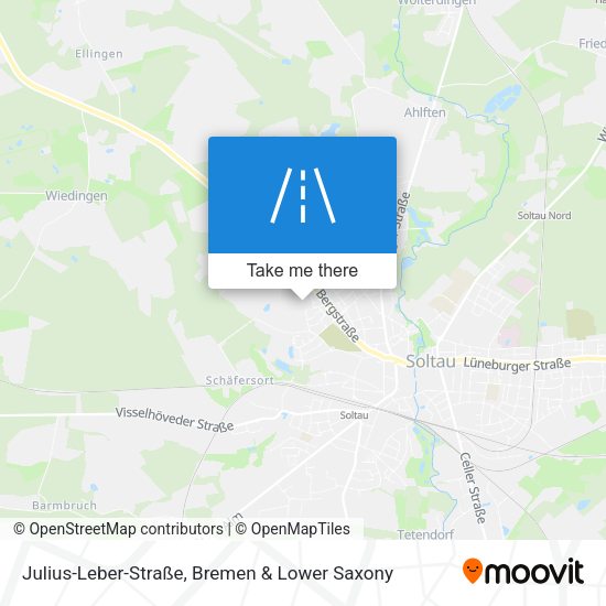 Julius-Leber-Straße map