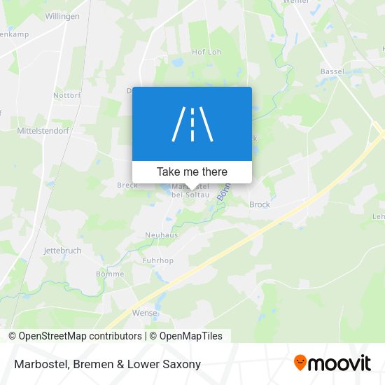 Marbostel map