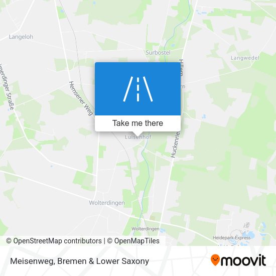 Meisenweg map
