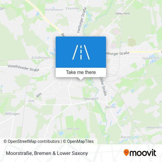 Moorstraße map