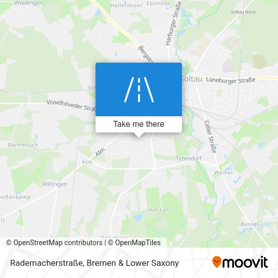 Rademacherstraße map