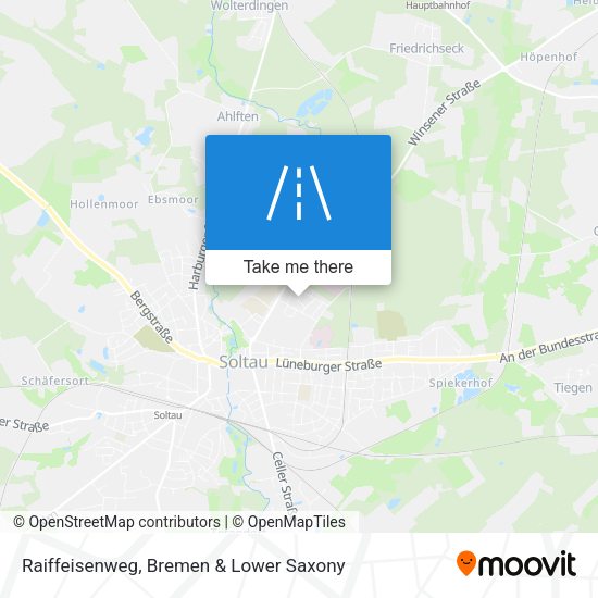 Raiffeisenweg map