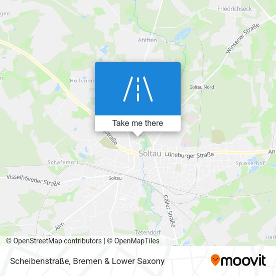 Scheibenstraße map