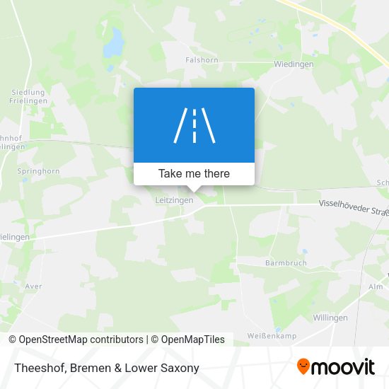 Theeshof map