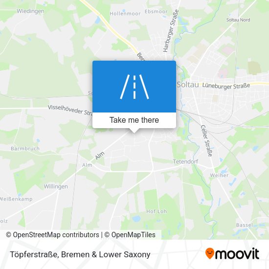 Töpferstraße map