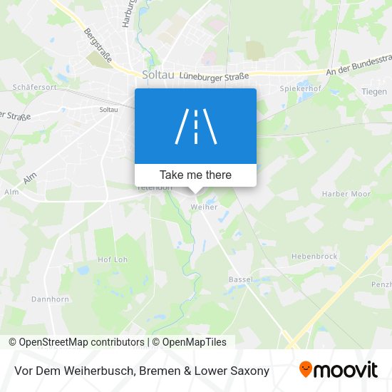 Vor Dem Weiherbusch map