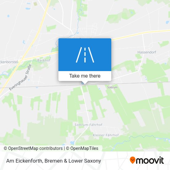 Am Eickenforth map