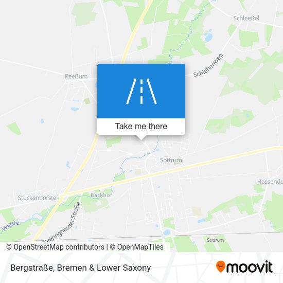 Bergstraße map
