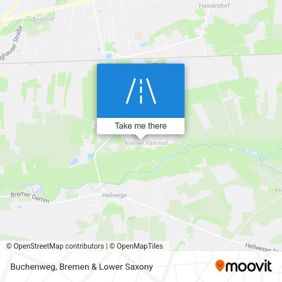 Buchenweg map