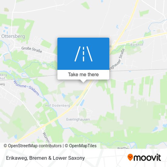 Erikaweg map