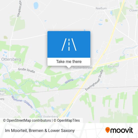 Im Moorteil map