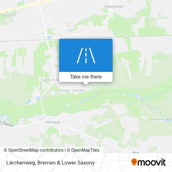 Lärchenweg map