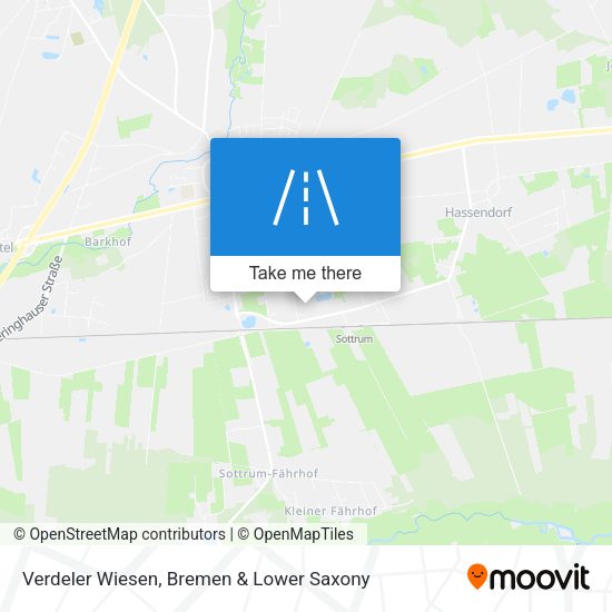 Verdeler Wiesen map