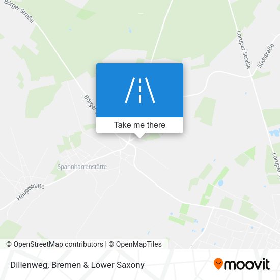 Dillenweg map