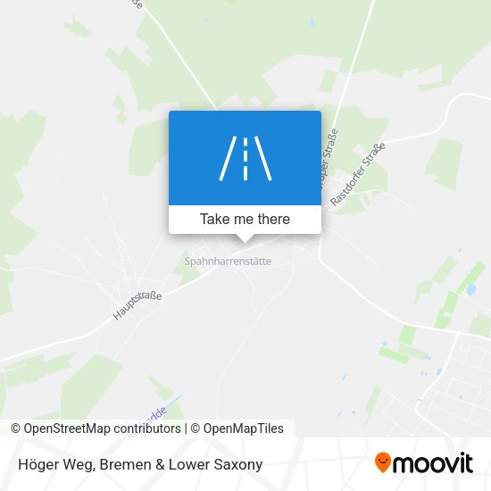 Höger Weg map