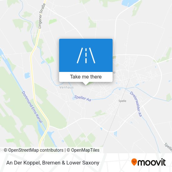 An Der Koppel map