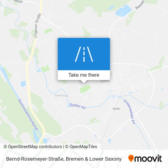 Bernd-Rosemeyer-Straße map