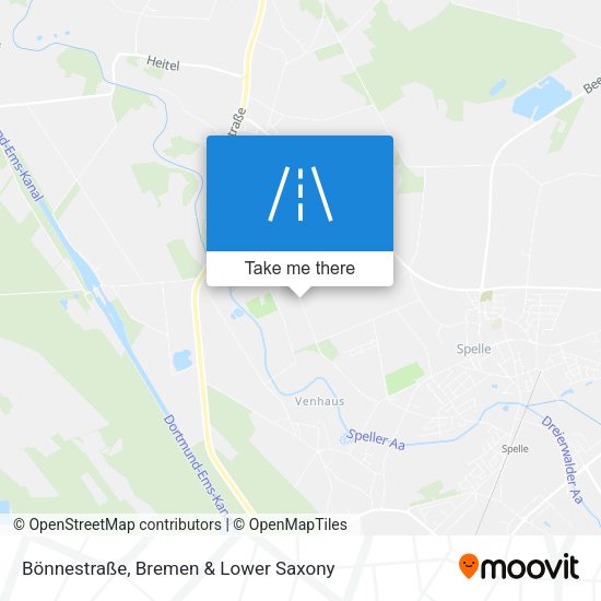 Bönnestraße map