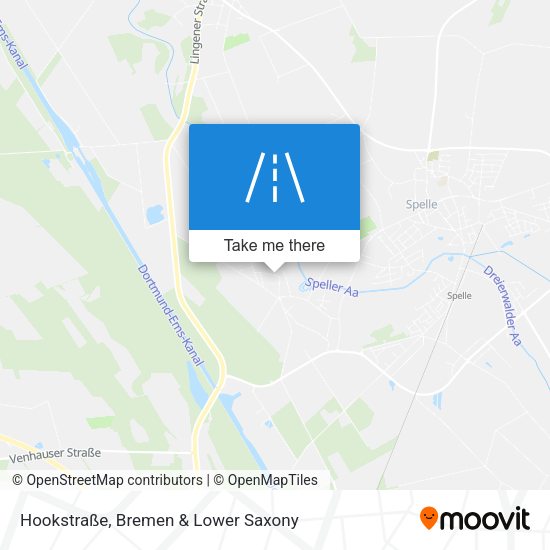 Hookstraße map