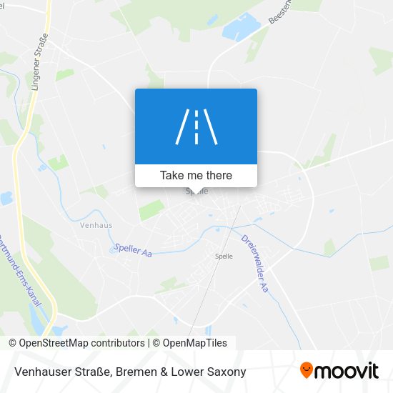 Venhauser Straße map