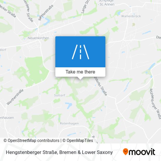 Hengstenberger Straße map